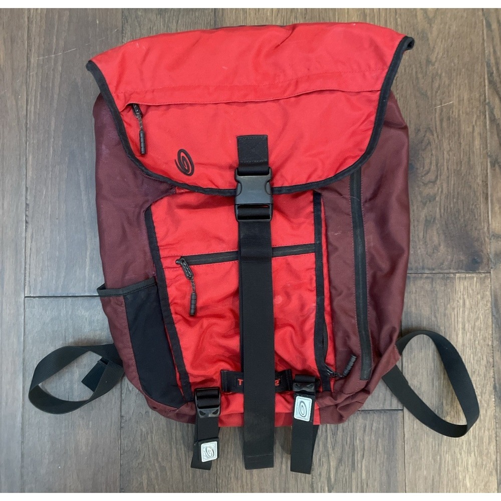 TIMBUK2 Phoenix‎ Cycling Day Backpack Travel Tech Laptop--Red